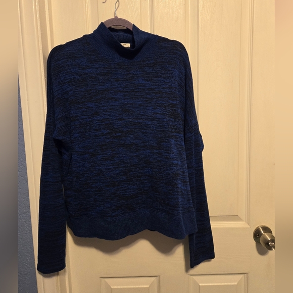 Rag & Bone Polyester Sweater For Women's Color Blue/Black Size Large - Picture 2 of 7